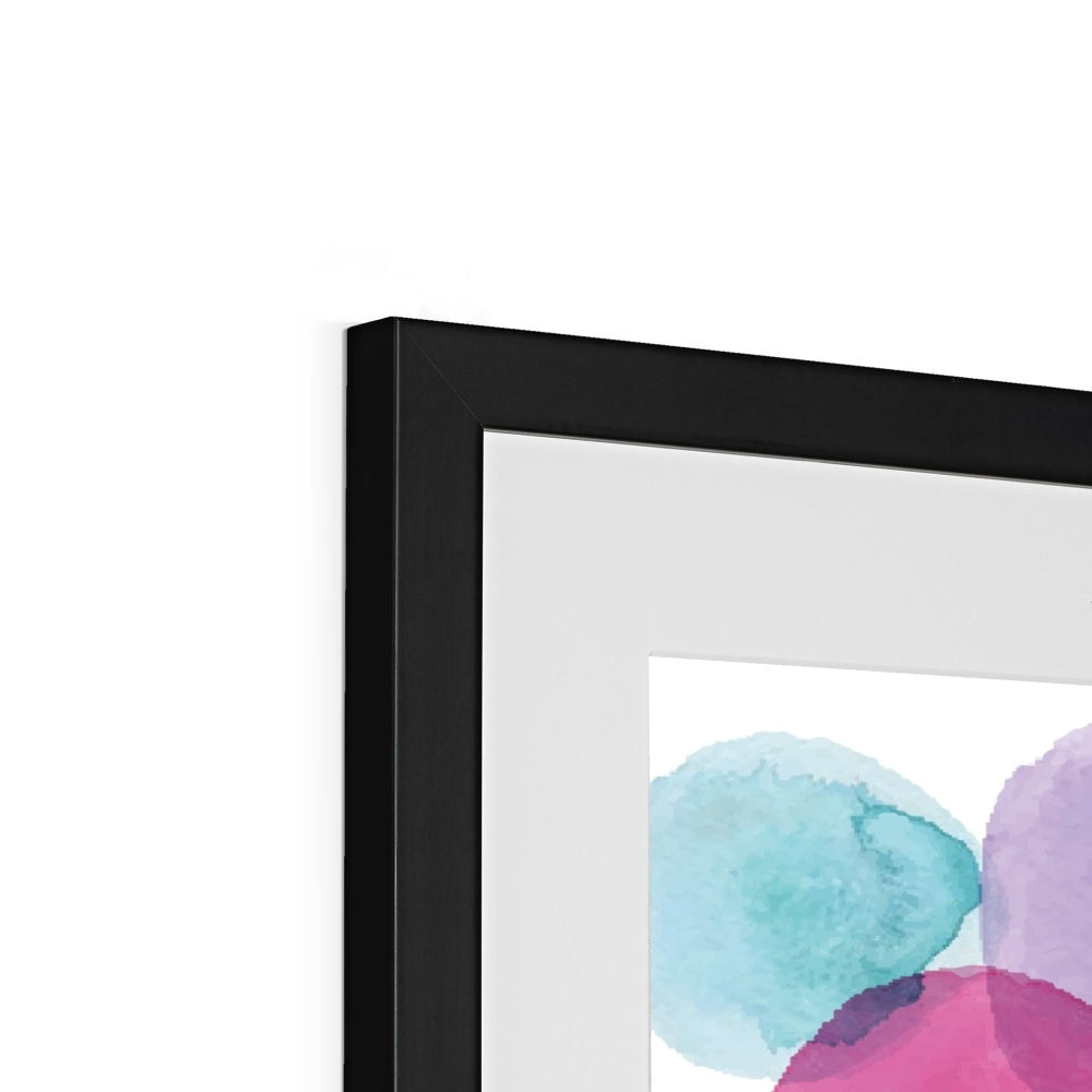 Be Brave Be Beautiful Be You Framed & Mounted Print