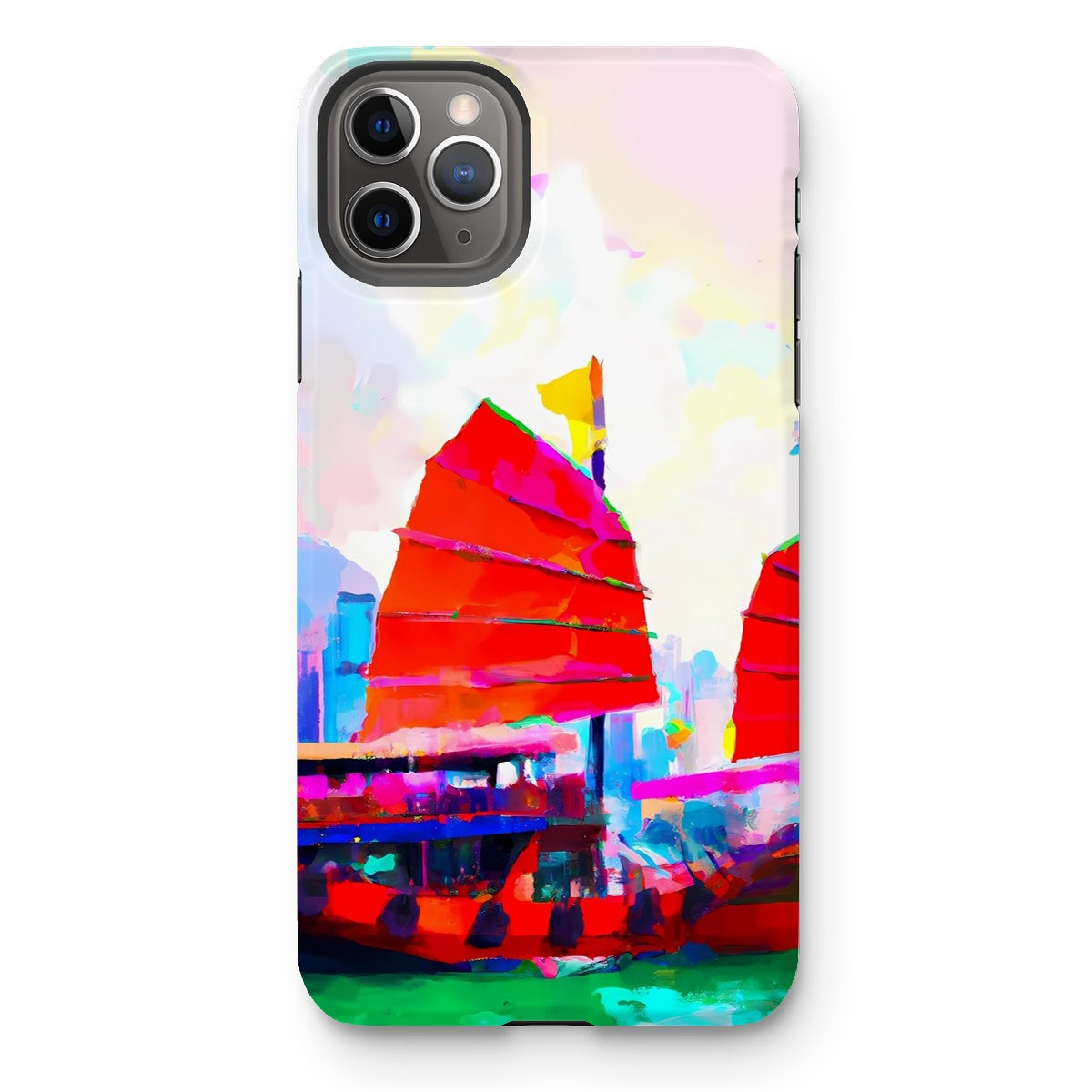 Hong Kong Impressions - Chinese Junk (2) Tough Phone Case