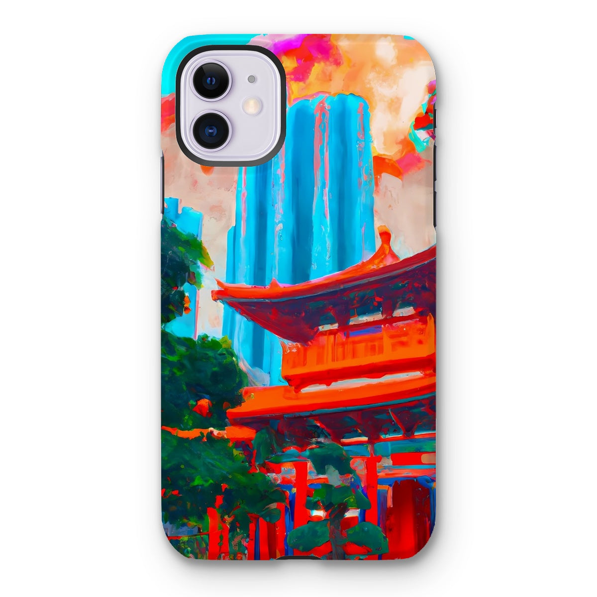 Hong Kong Impressions - Chinese Temple Tough Phone Case