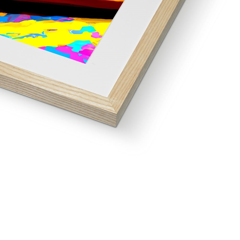 Hong Kong Impressions - Taxi Framed & Mounted Print