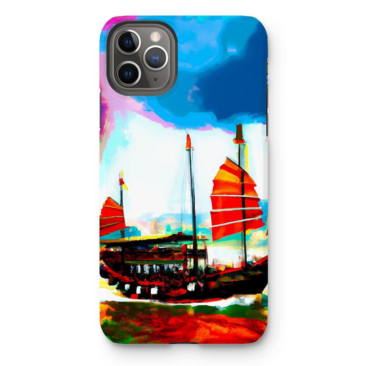 Hong Kong Impressions - Chinese Junk Tough Phone Case