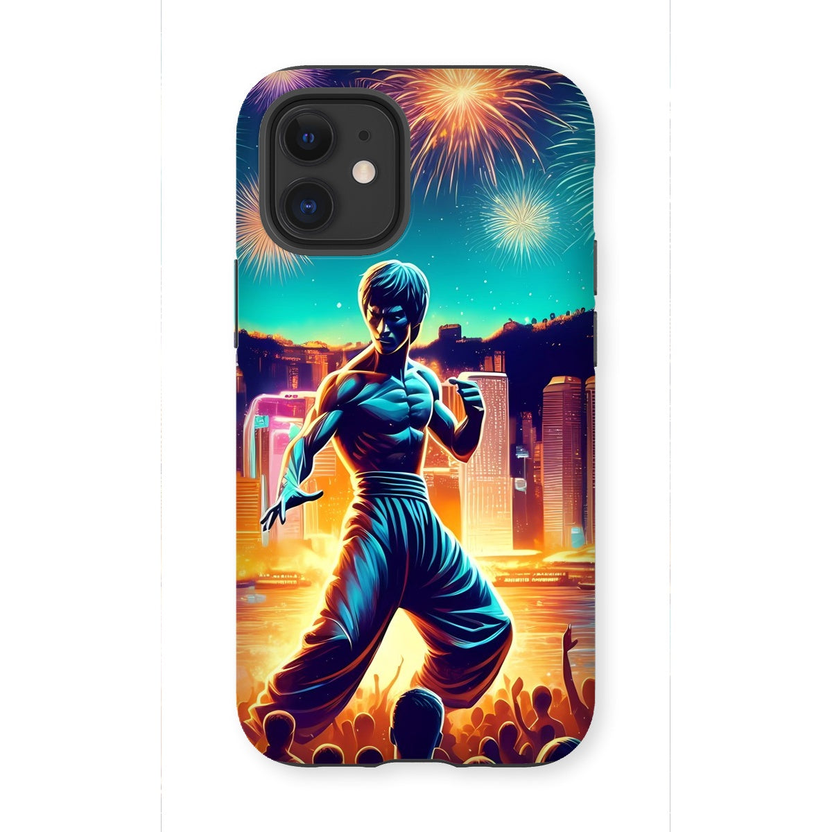 HK Rainbow Series Bruce Lee Tough Phone Case