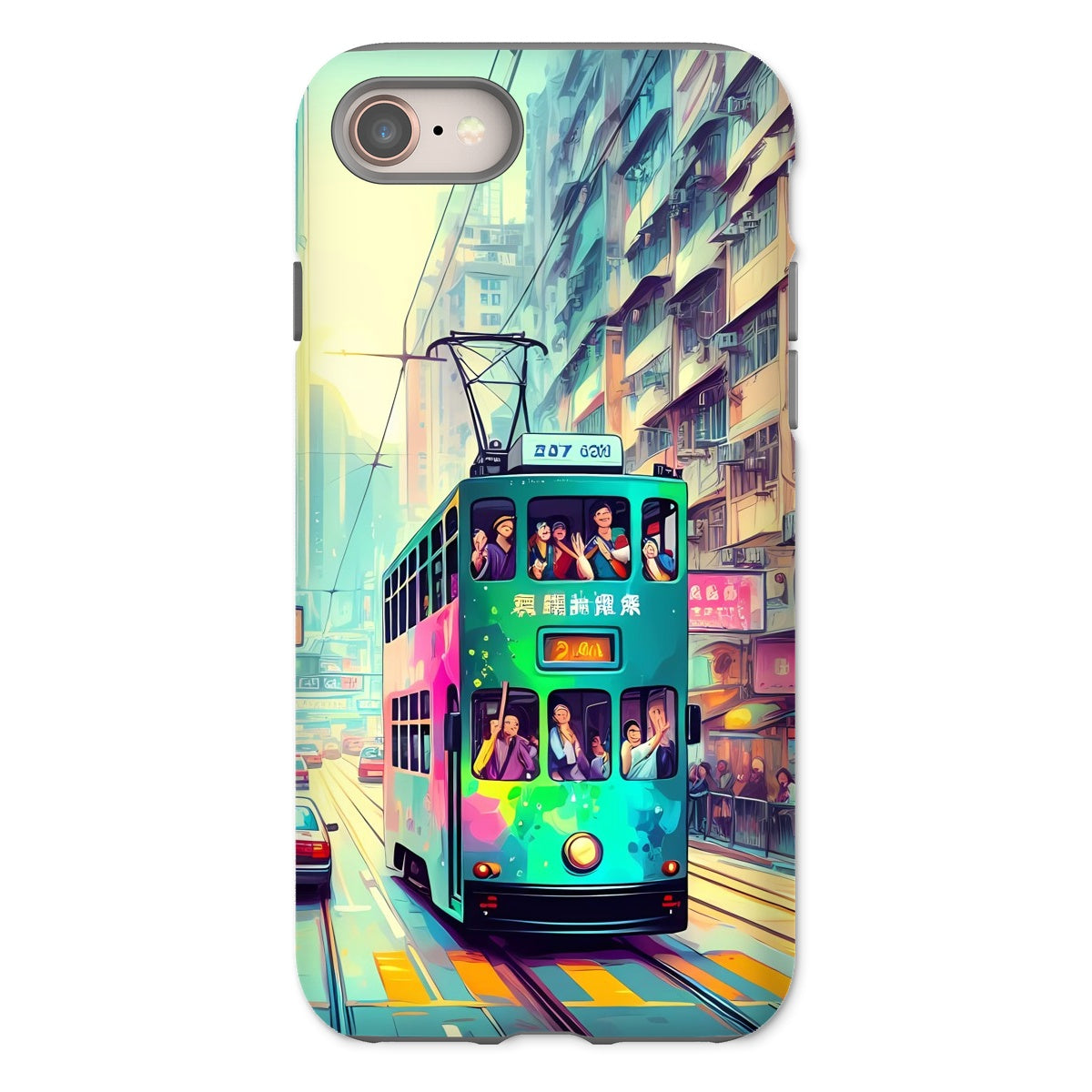 HK Rainbow Series  - Tram Tough Phone Case