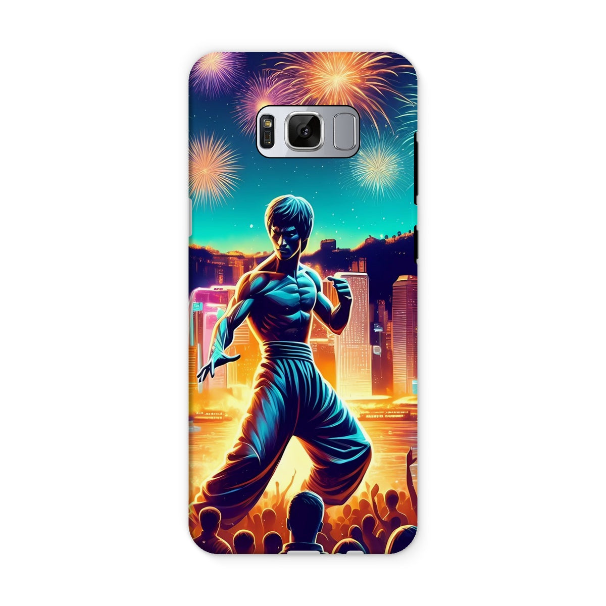 HK Rainbow Series Bruce Lee Tough Phone Case
