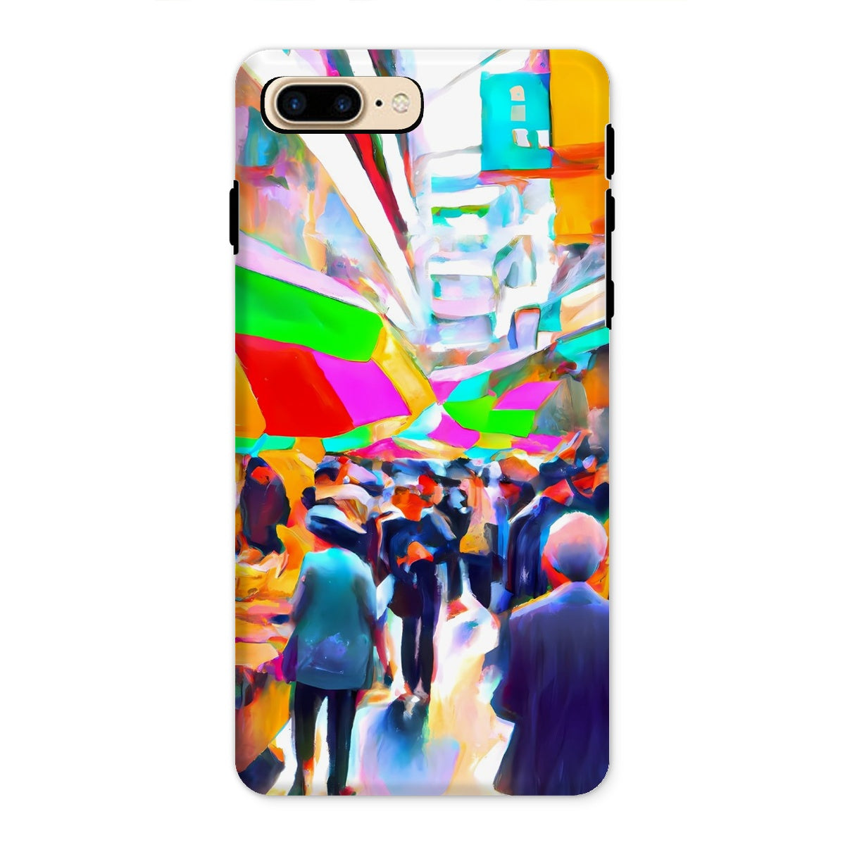 Hong Kong Impressions - Outdoor Market Tough Phone Case