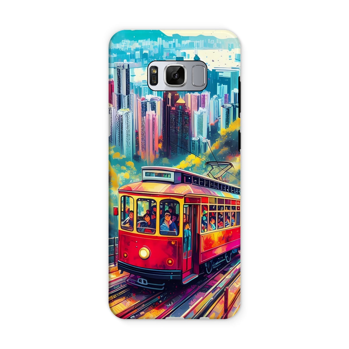 HK Rainbow Series - Peak Tram Tough Phone Case