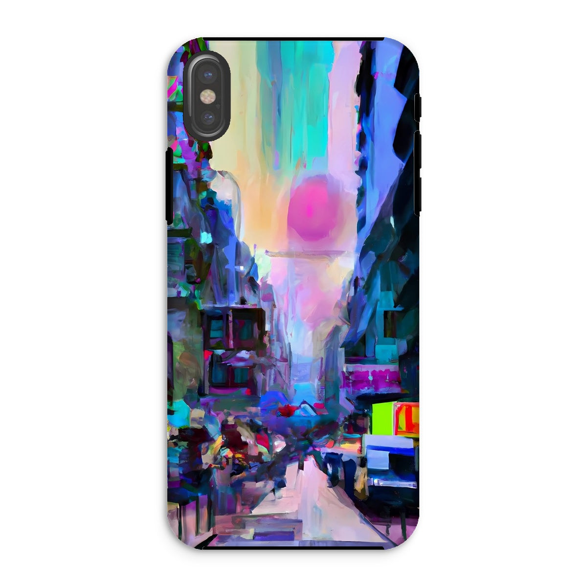 Hong Kong Impressions - Street Scene (2) Tough Phone Case