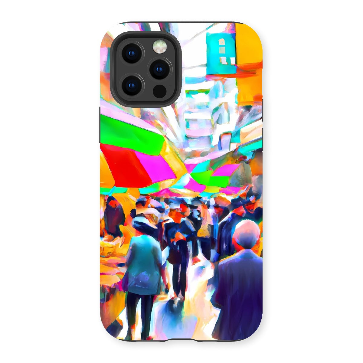 Hong Kong Impressions - Outdoor Market Tough Phone Case