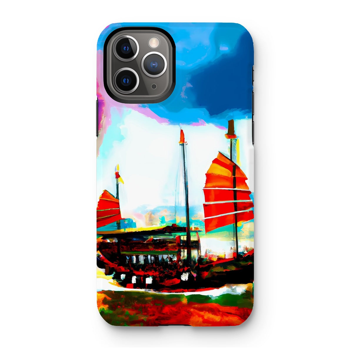 Hong Kong Impressions - Chinese Junk Tough Phone Case