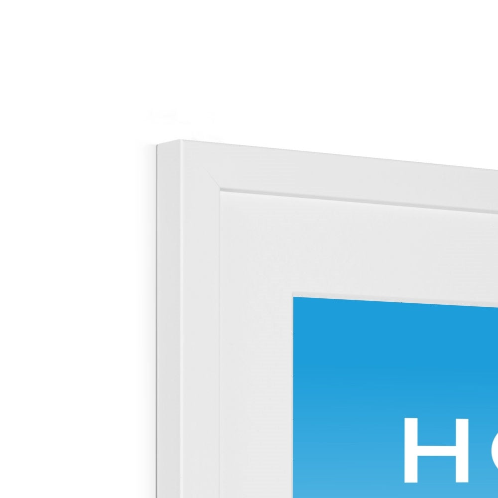 Hong Kong Harbour View Framed & Mounted Print