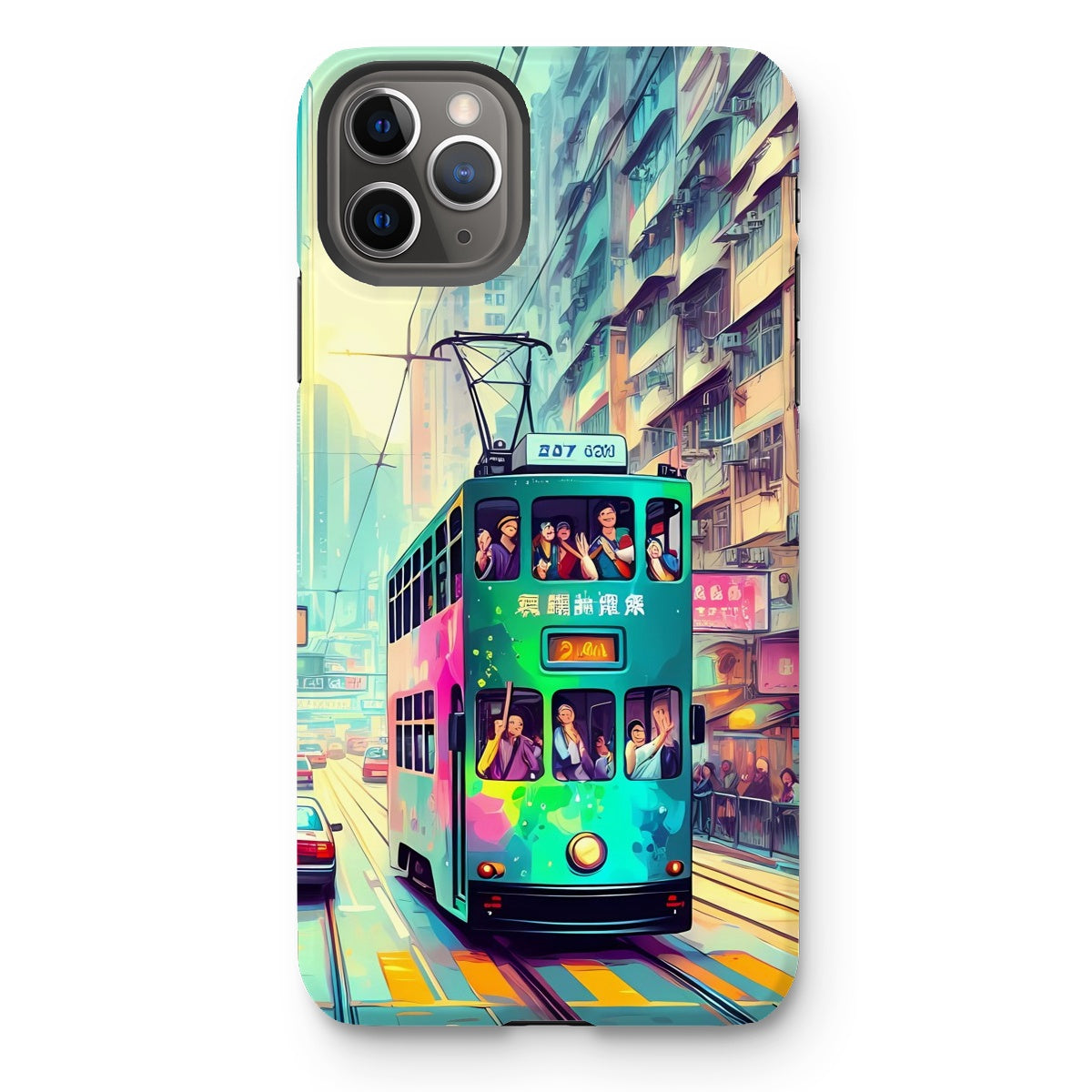 HK Rainbow Series  - Tram Tough Phone Case