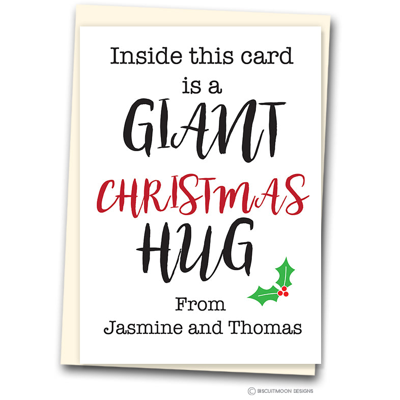 A4 Giant Christmas Hug