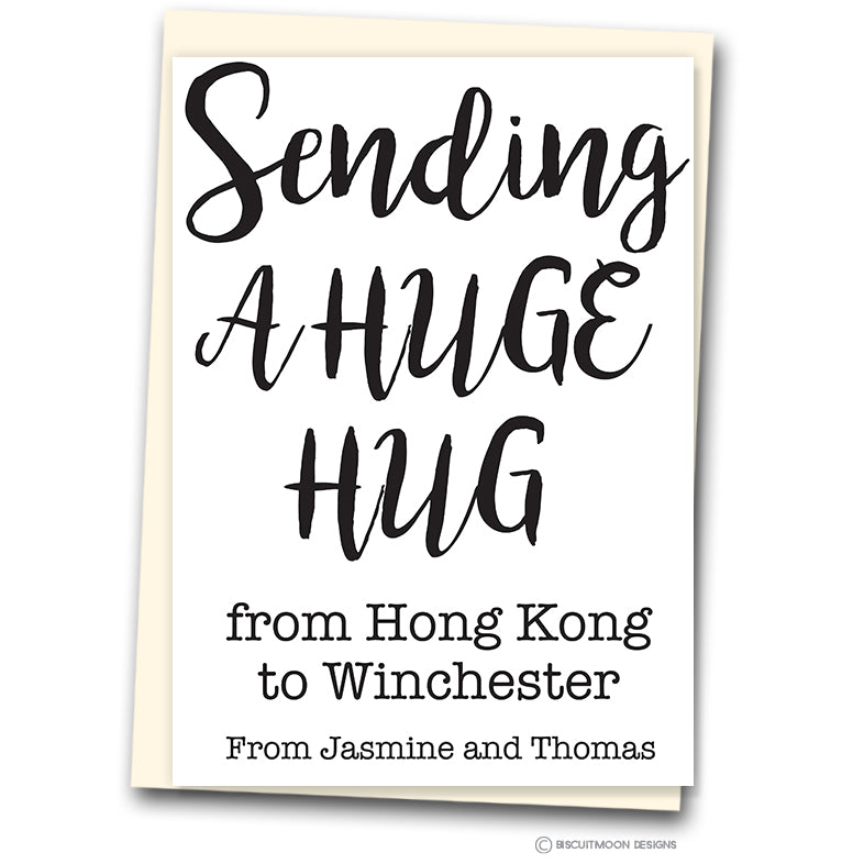 A4 Huge Hug from Hong Kong