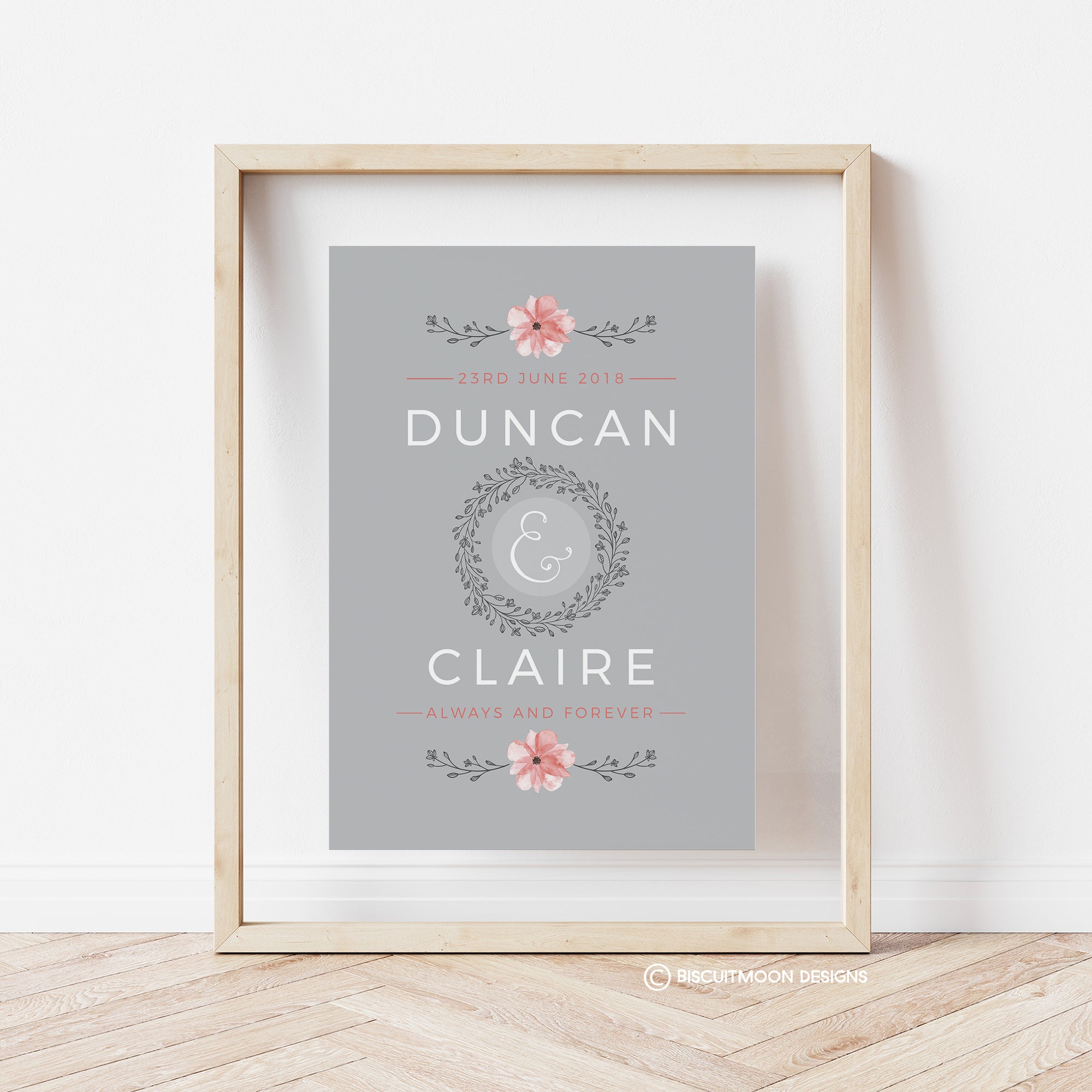 Always and Forever Wedding Print