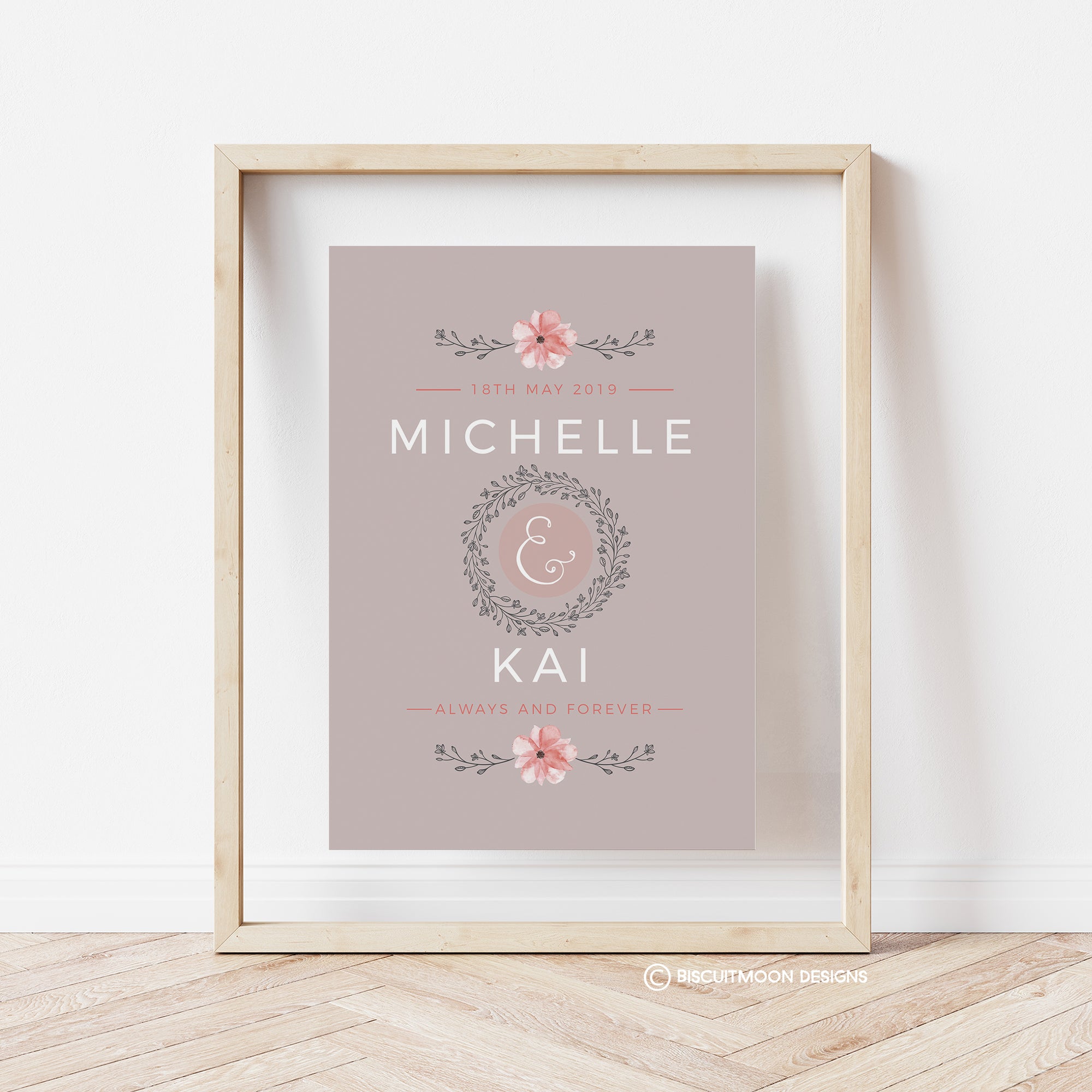 Always and Forever Wedding Print