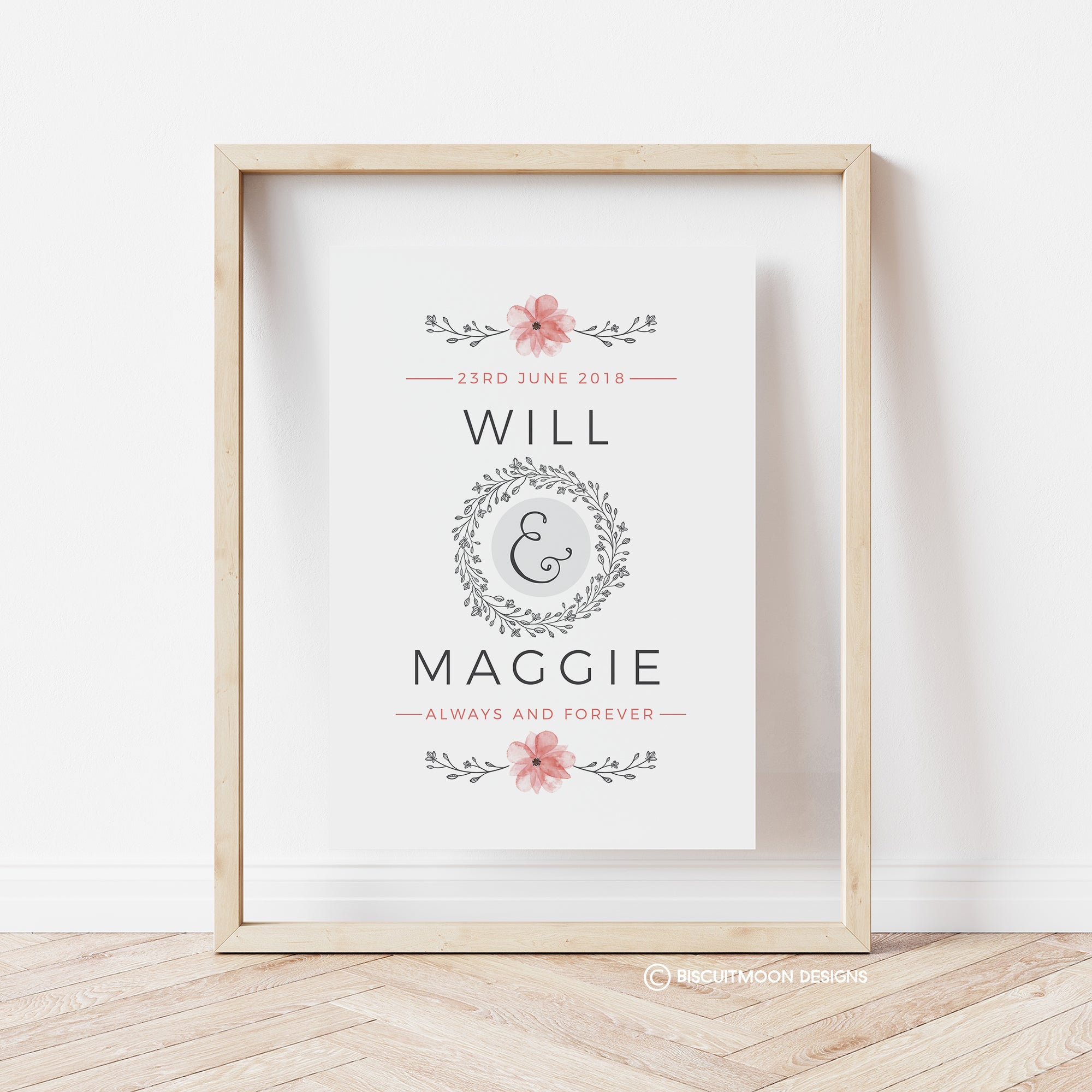 Always and Forever Wedding Print