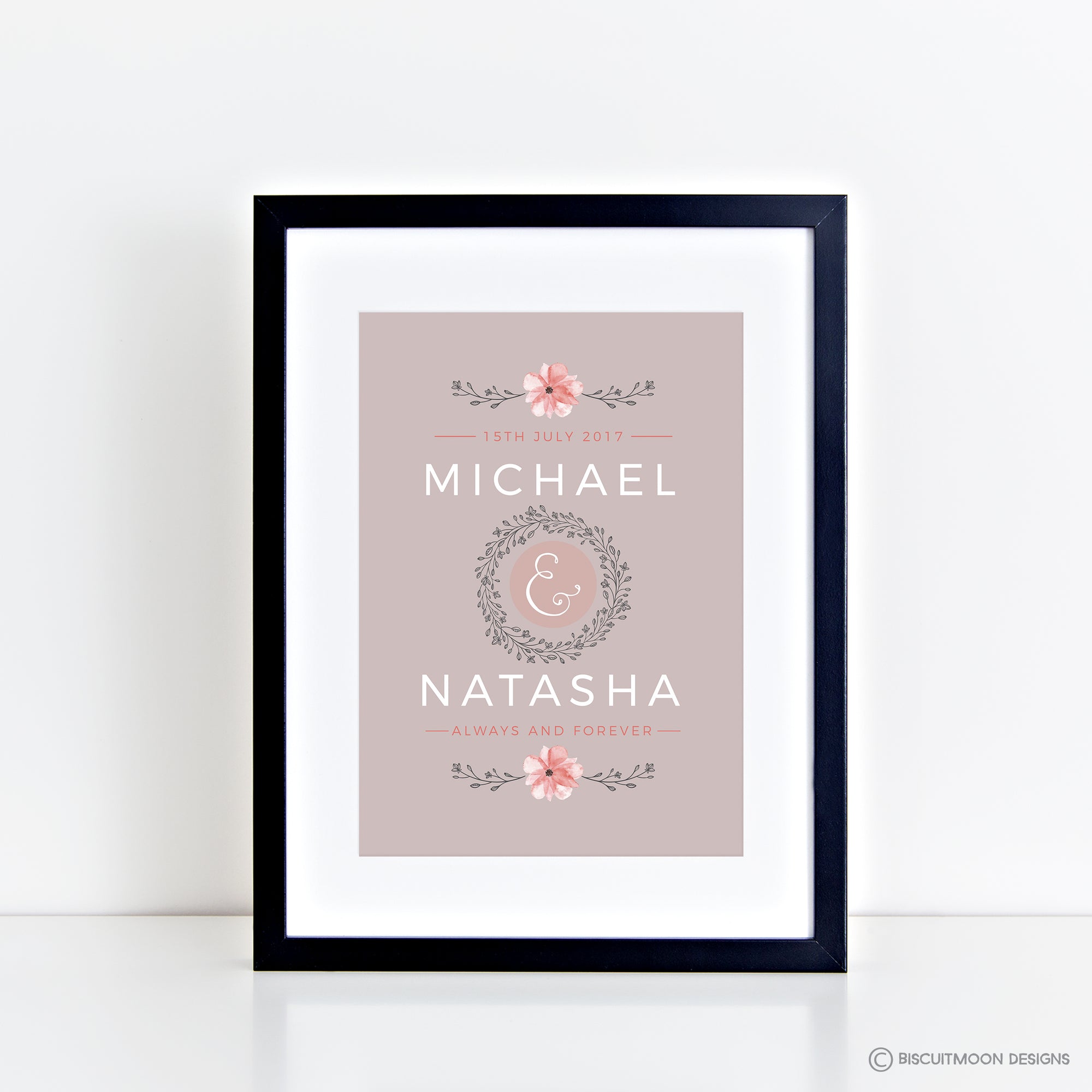 Always and Forever Wedding Print