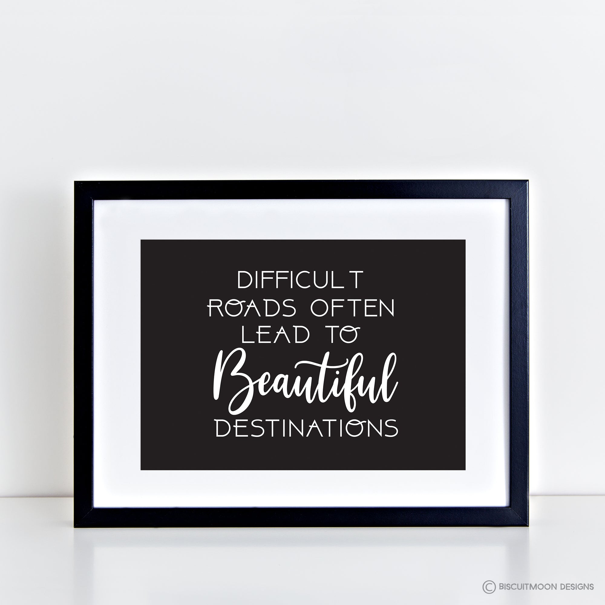 Difficult Roads Print