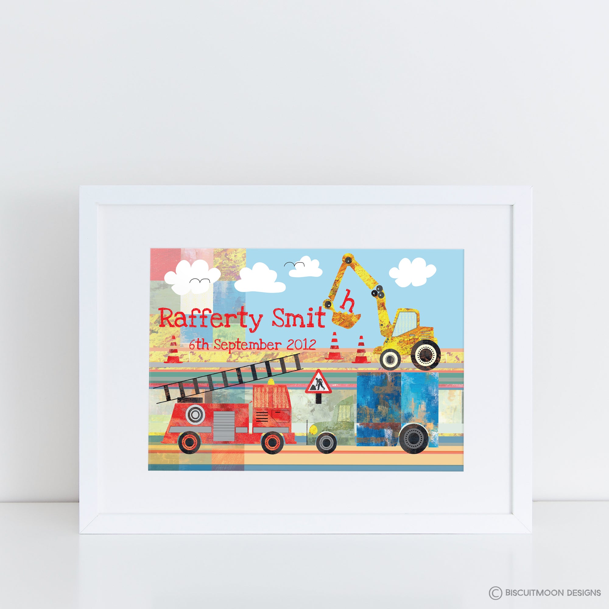 Digger Town Name Print