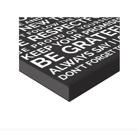 Multi Font Family Rules Canvas