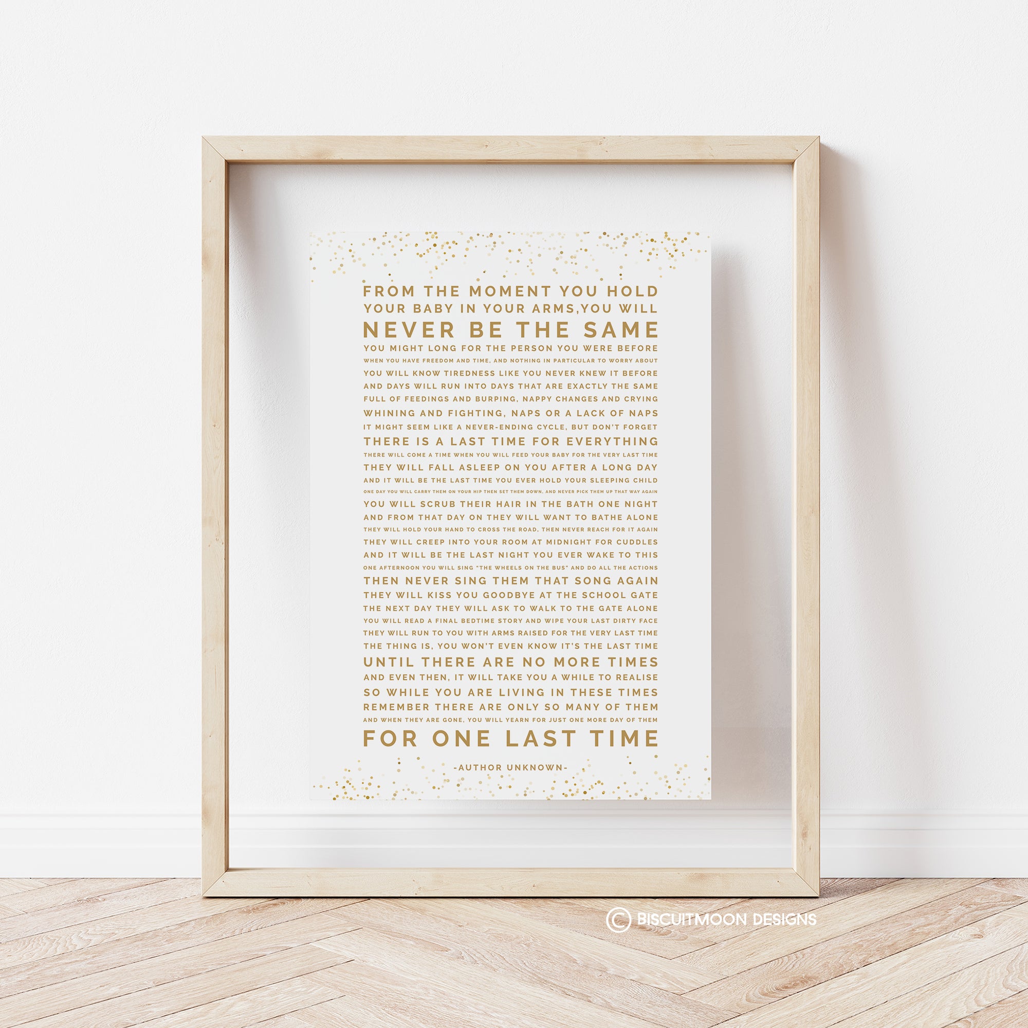 The Last Time Print