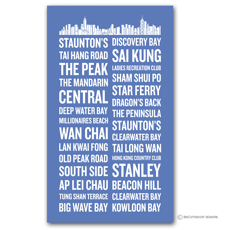 Hong Kong Memory/Places Duo Canvas