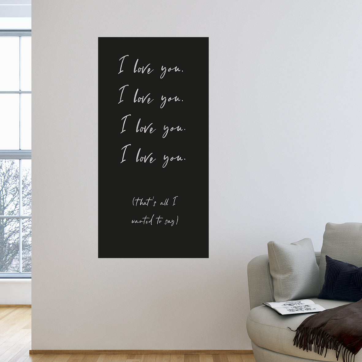 I Love You I Love You Canvas