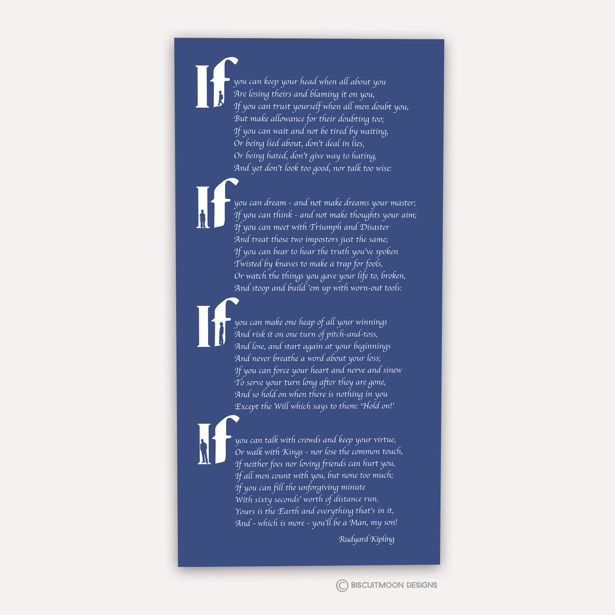 Rudyard Kipling's "If" Canvas