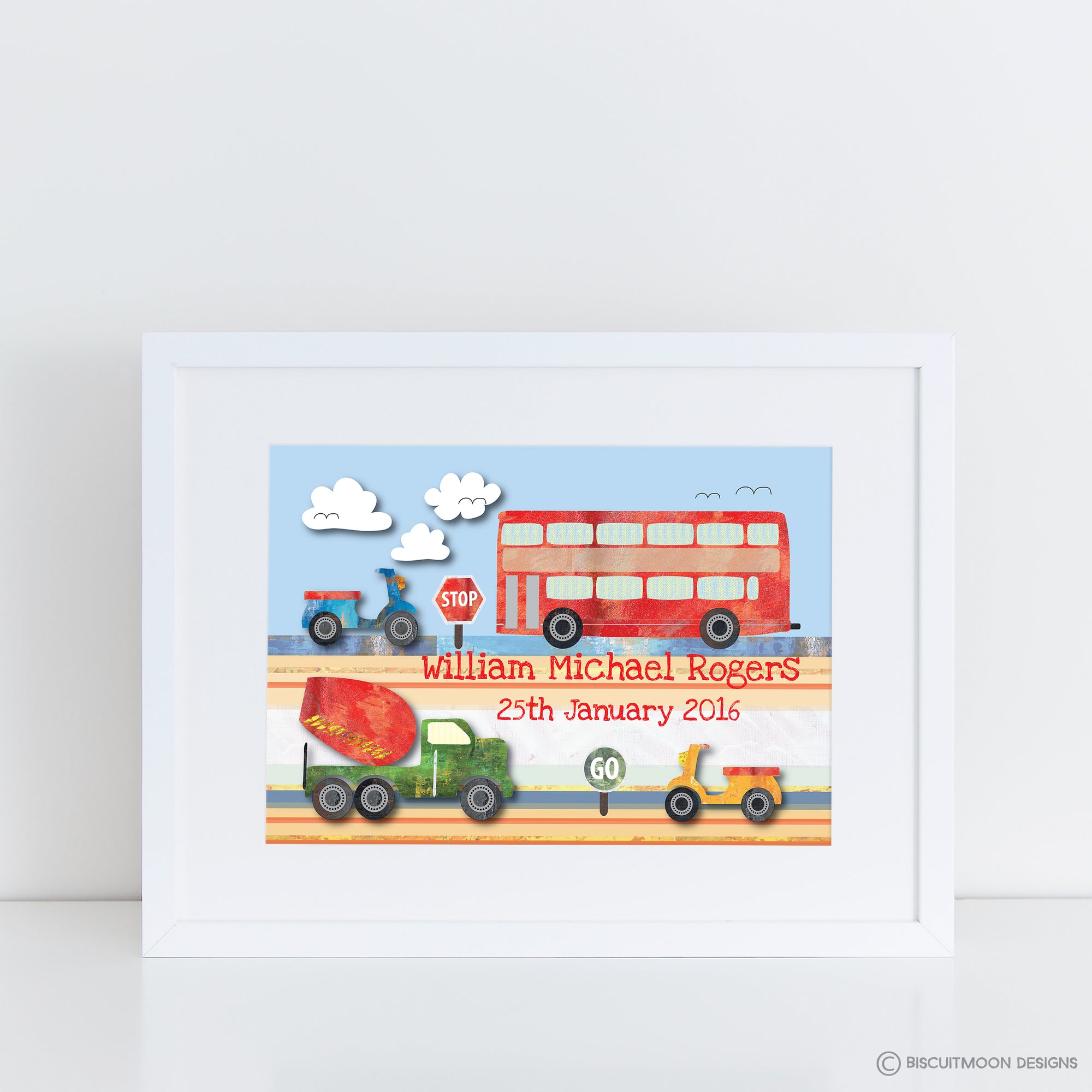 Motor City Name Print