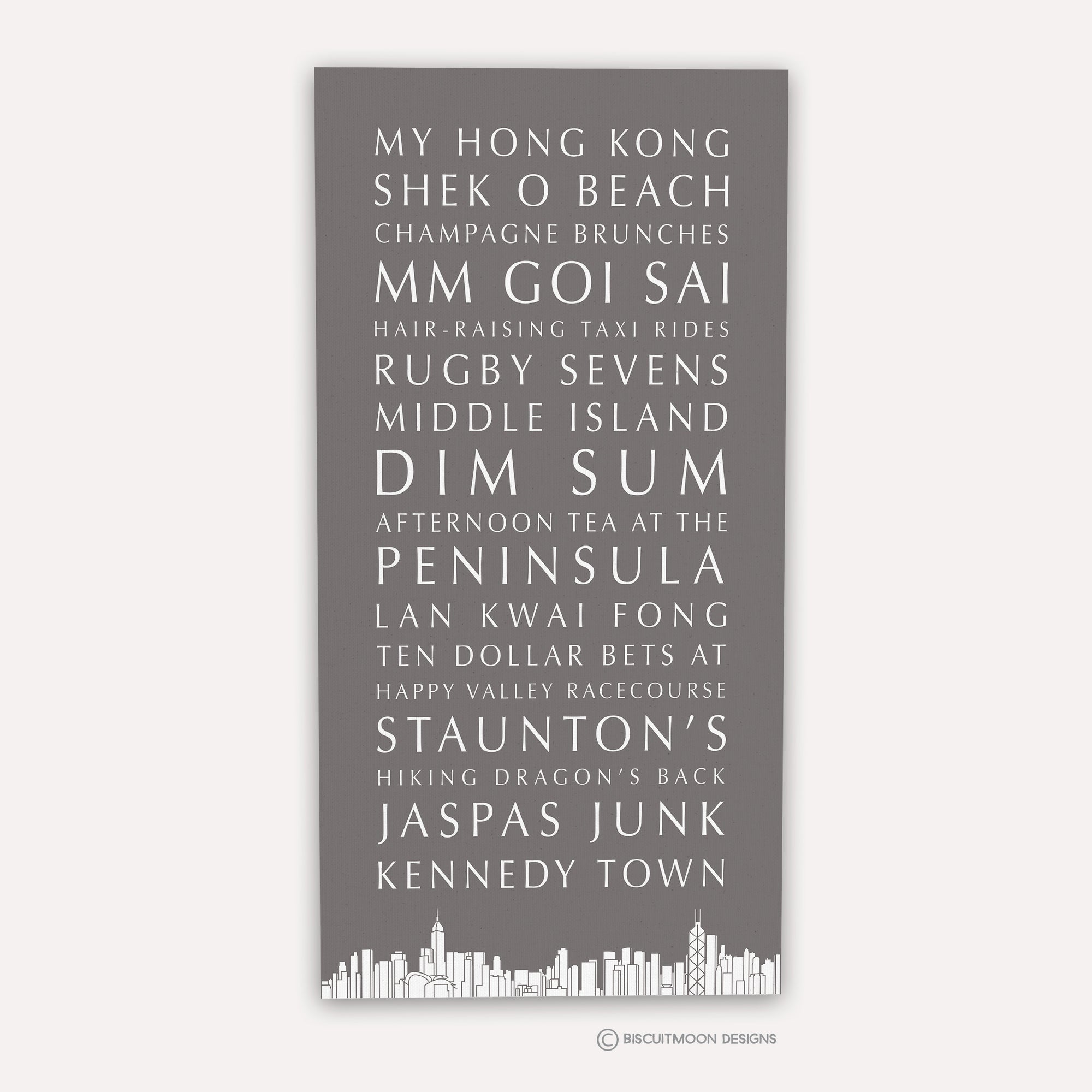 'My Hong Kong' Memory Canvas