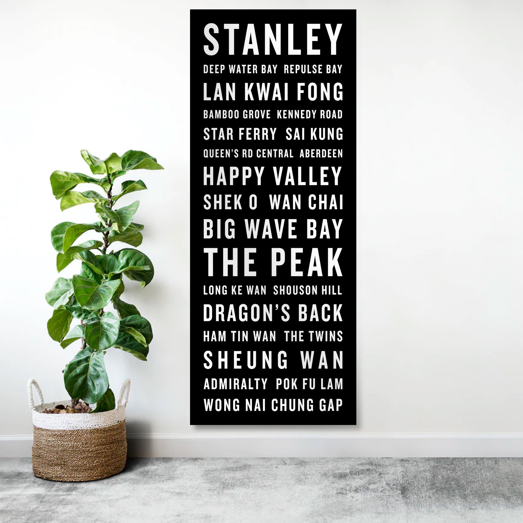 Giant Bus Scroll Canvas