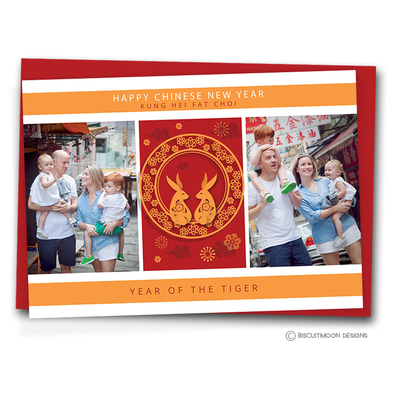 Year of the Dragon Triptych - Chinese New Year