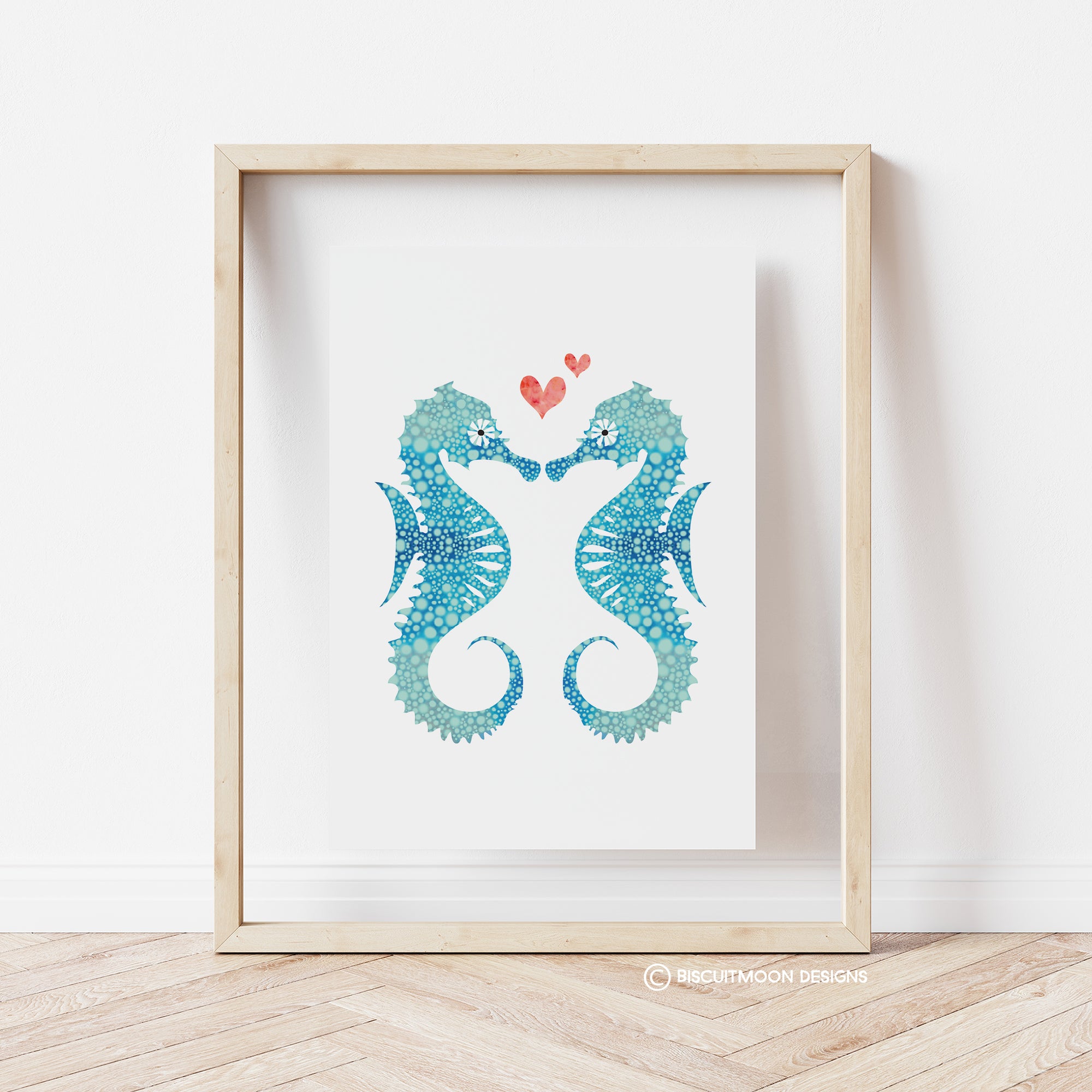 Seahorse Lovers Print