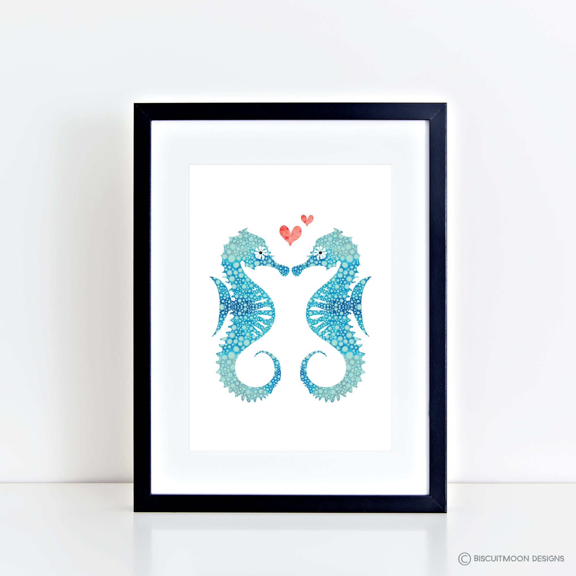 Seahorse Lovers Print