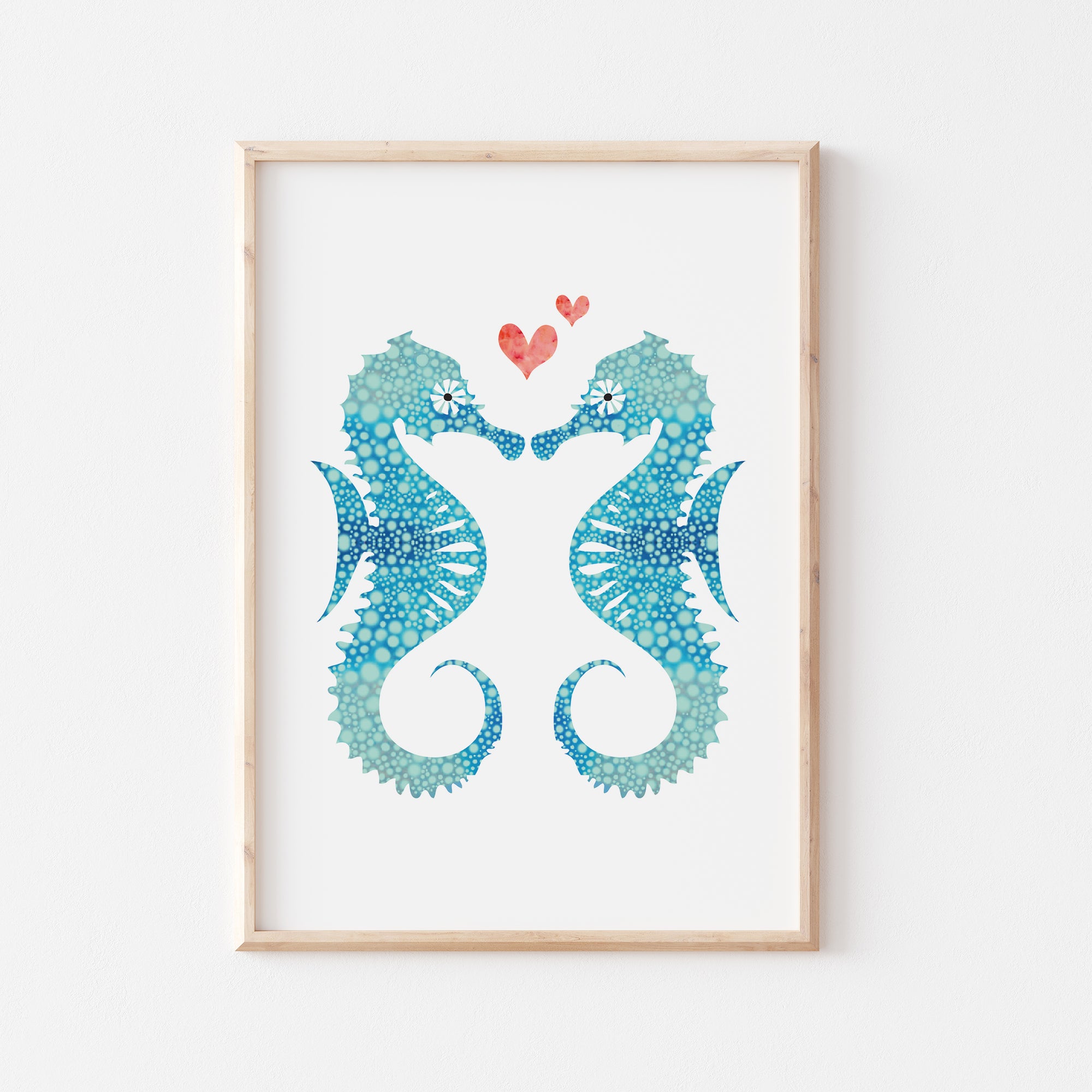 Seahorse Lovers Print