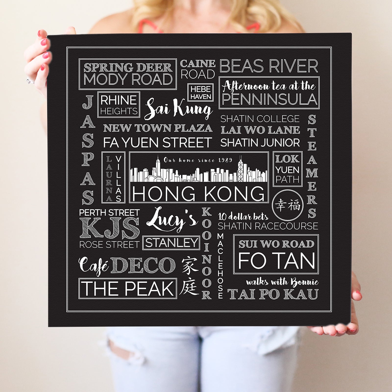 Special Memories Hong Kong Canvas
