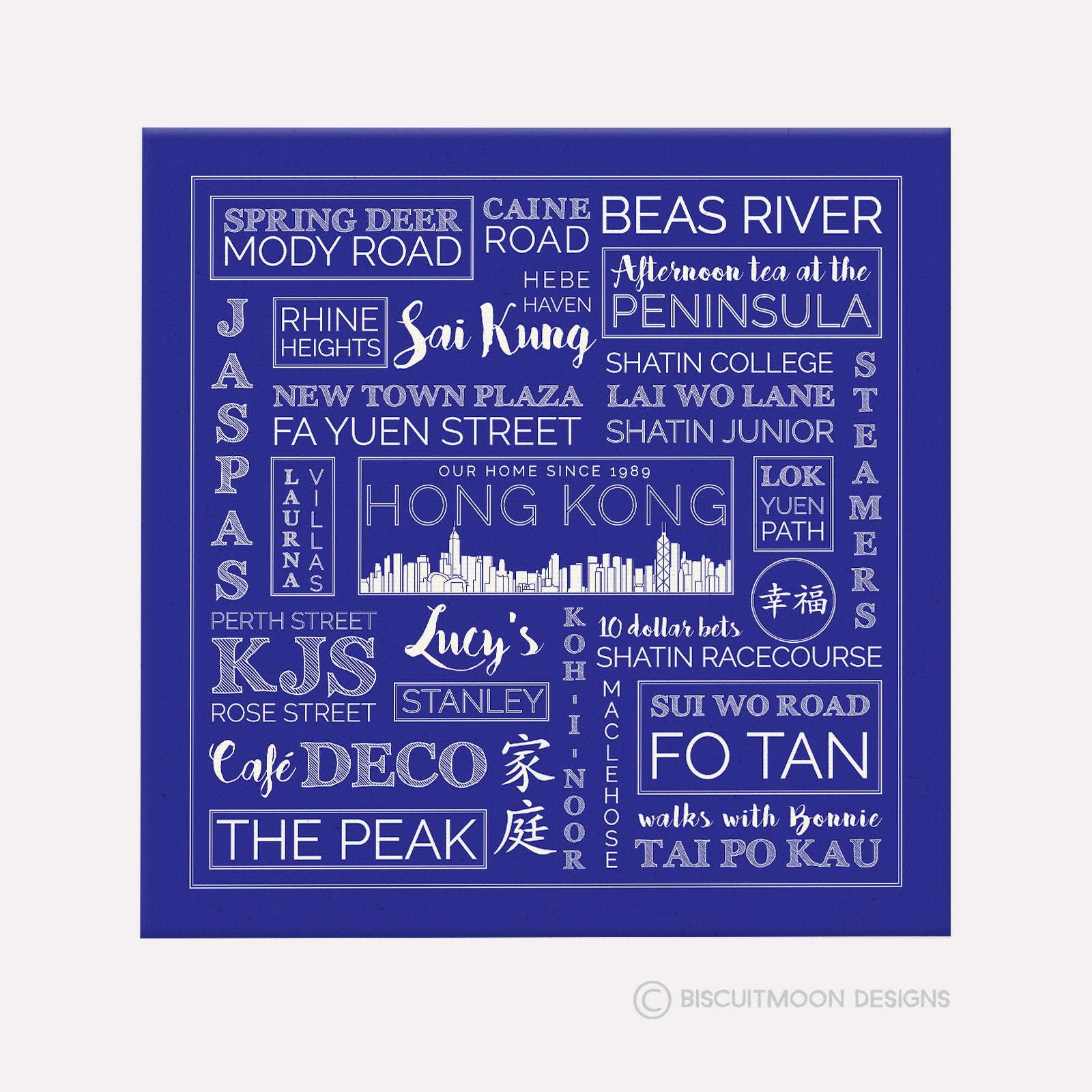 Special Memories Hong Kong Canvas