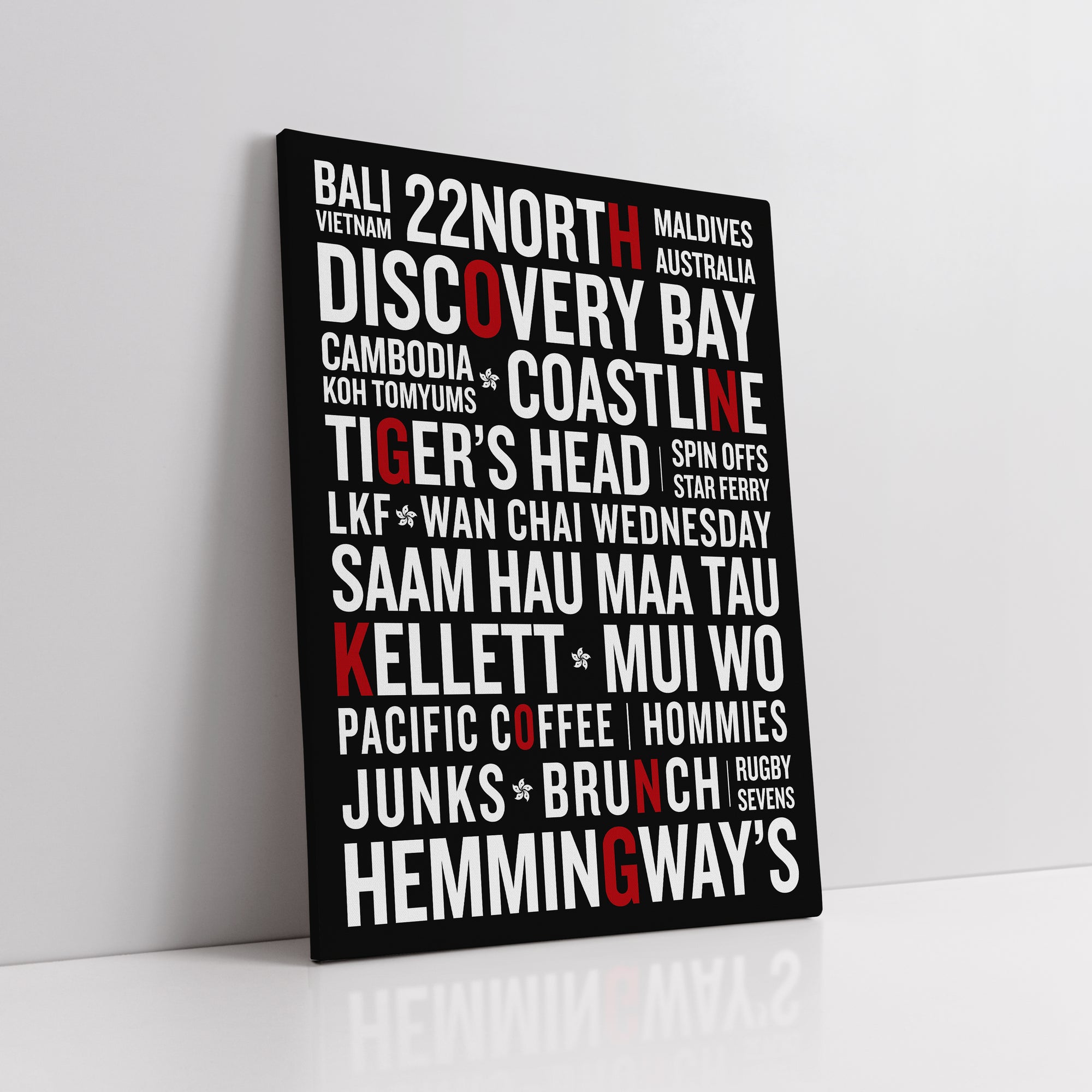 Hong Kong Word Search Canvas