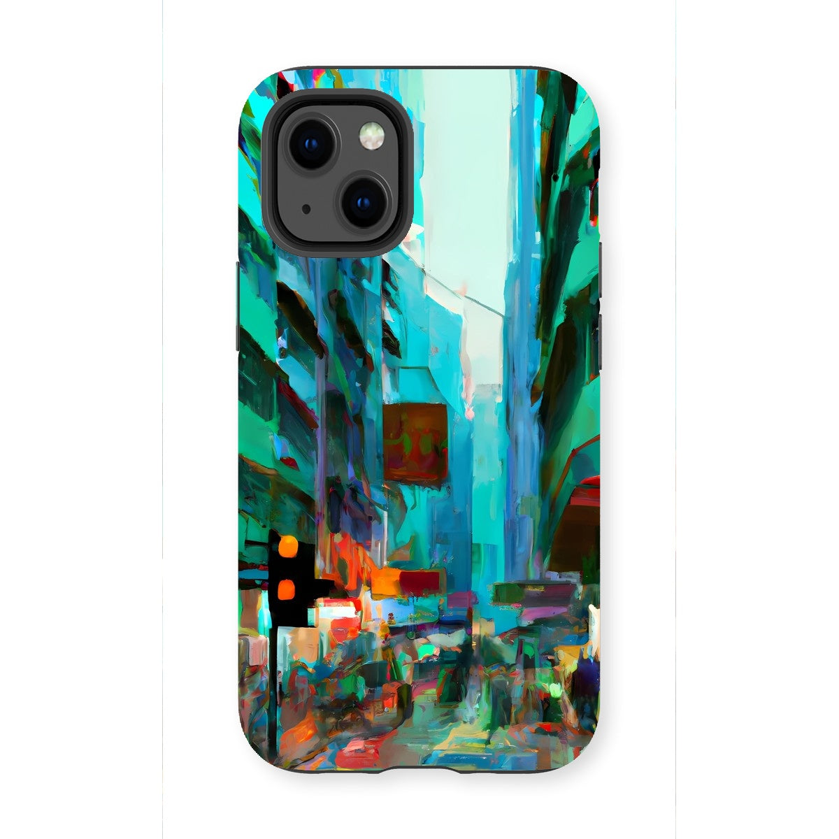 Hong Kong Impressions - Street Scene Tough Phone Case