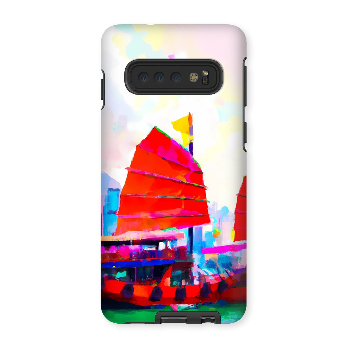 Hong Kong Impressions - Chinese Junk (2) Tough Phone Case