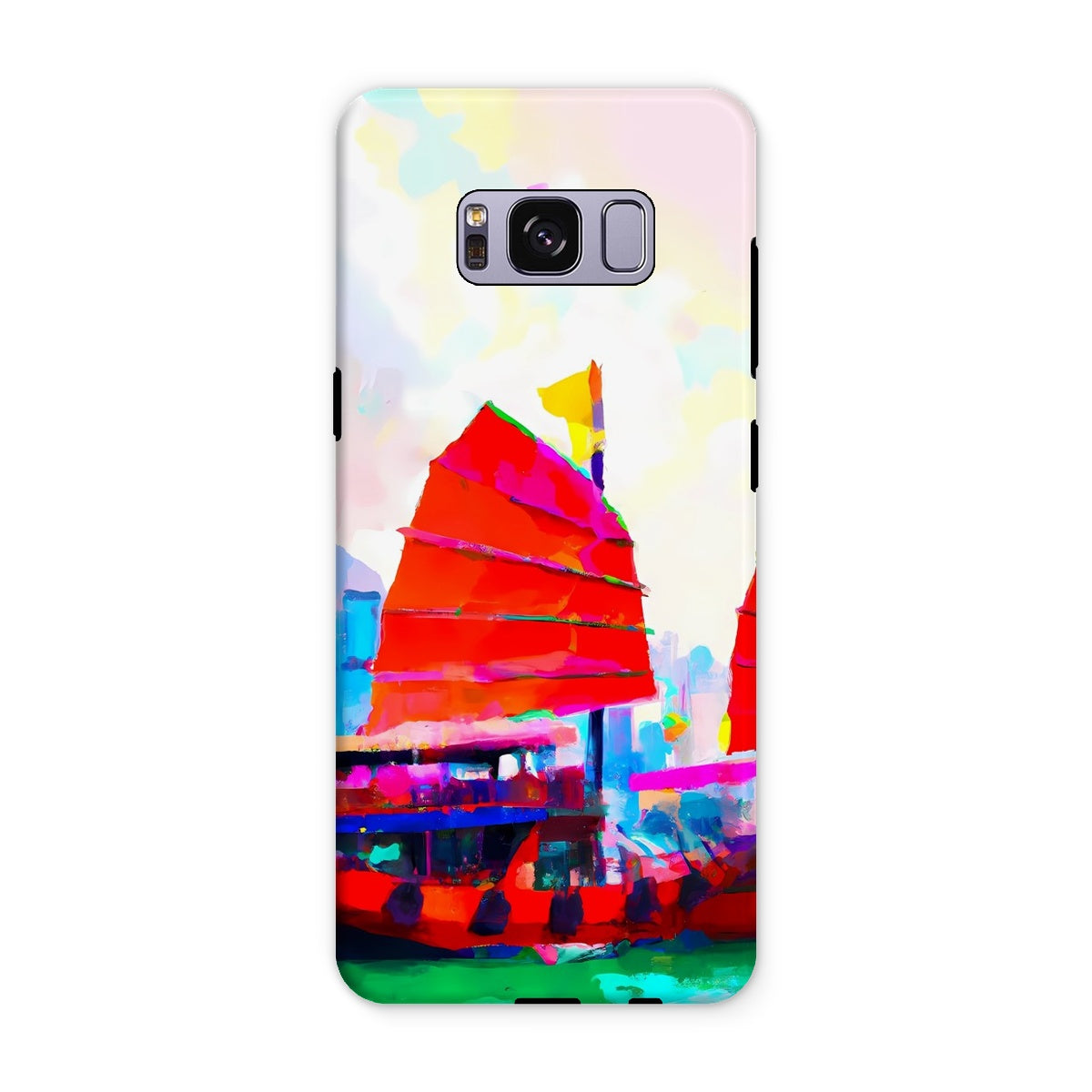 Hong Kong Impressions - Chinese Junk (2) Tough Phone Case