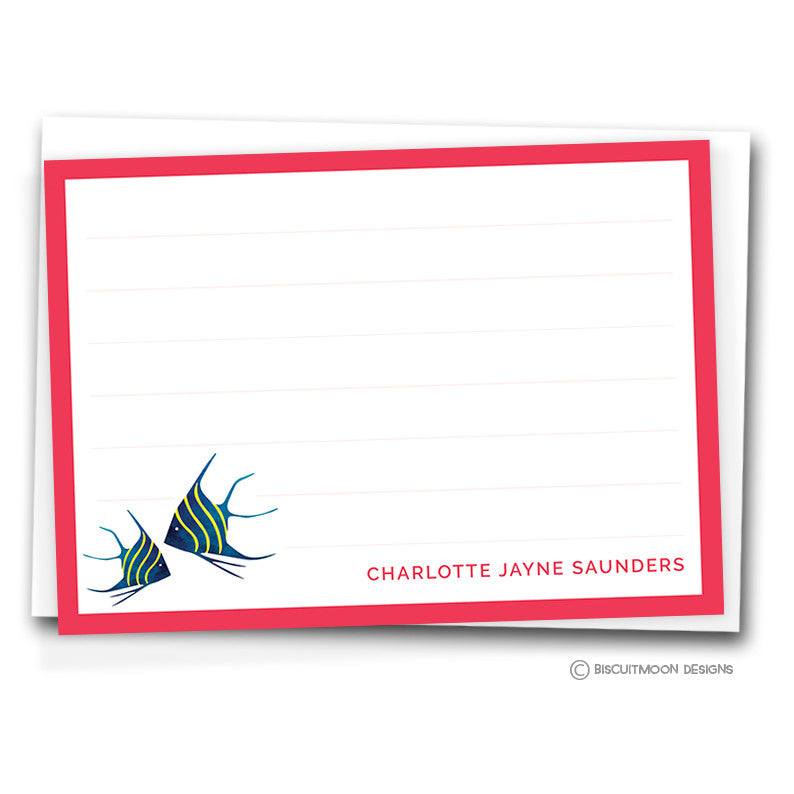 Angel Fish Kids Personalised Notecards