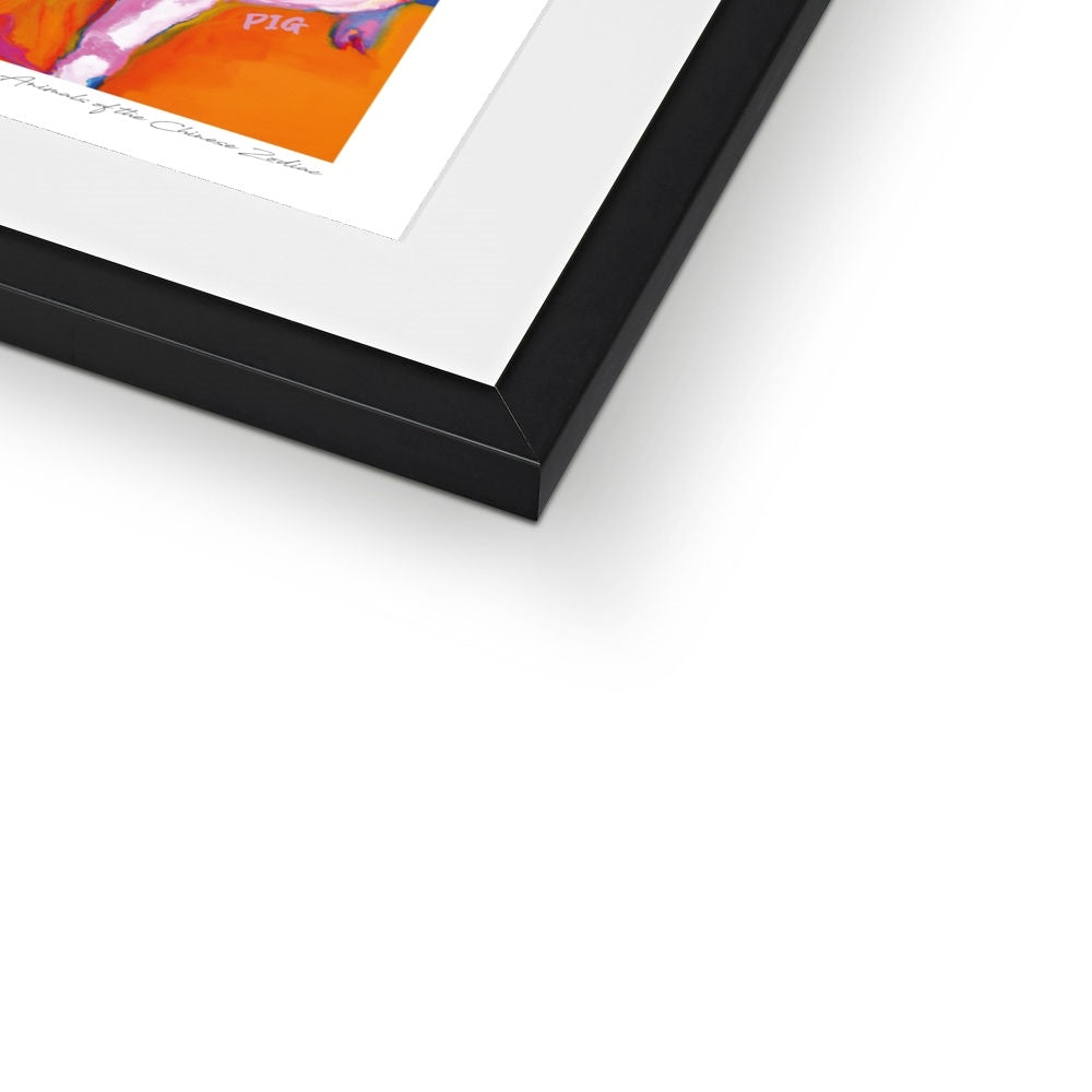 Alternative Chinese Zodiac Framed & Mounted Print