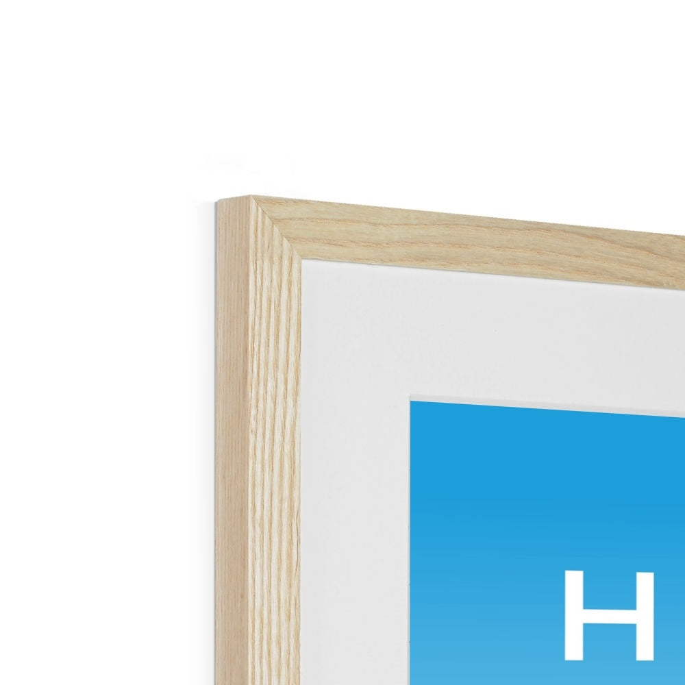 Hong Kong Harbour View Framed & Mounted Print