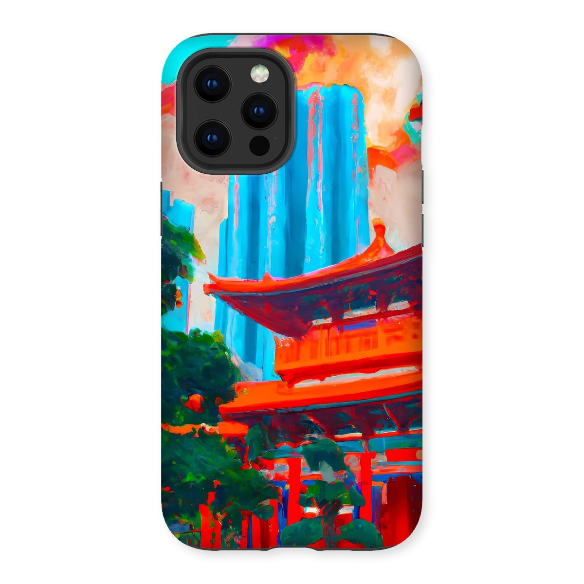 Hong Kong Impressions - Chinese Temple Tough Phone Case