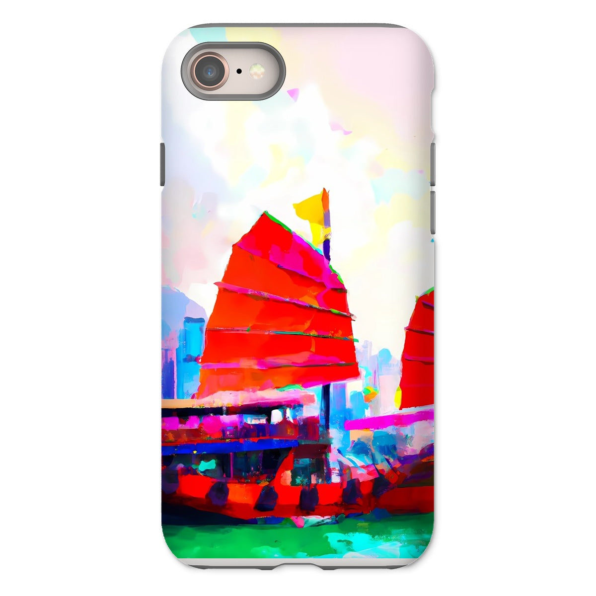 Hong Kong Impressions - Chinese Junk (2) Tough Phone Case