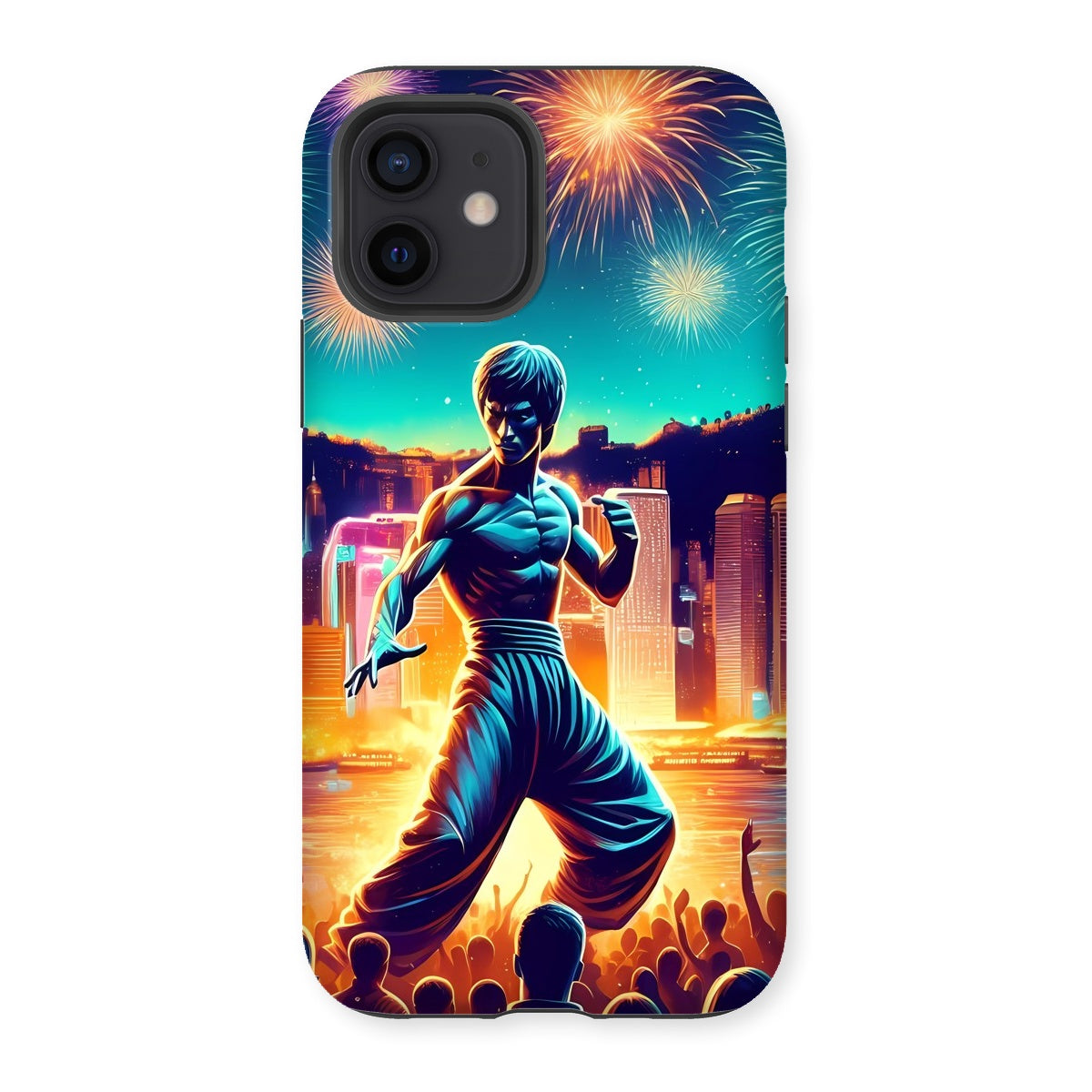 HK Rainbow Series Bruce Lee Tough Phone Case