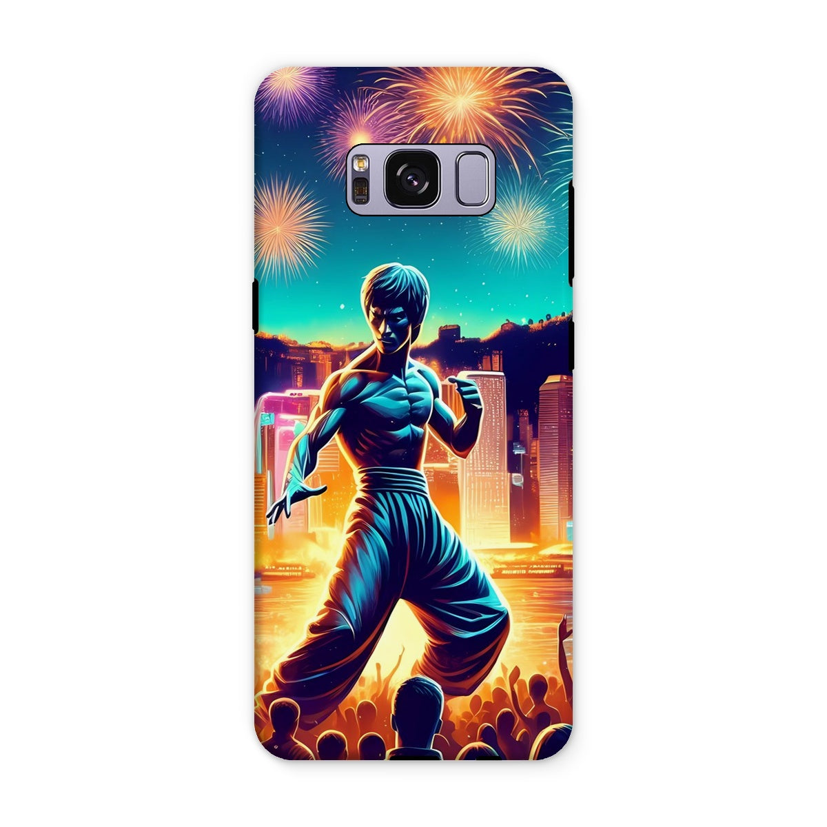 HK Rainbow Series Bruce Lee Tough Phone Case