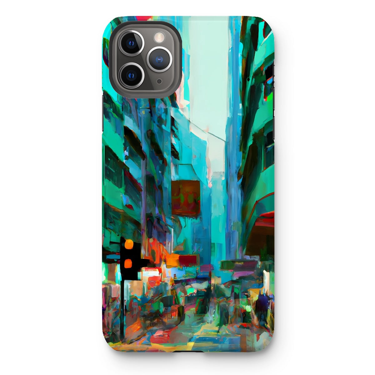 Hong Kong Impressions - Street Scene Tough Phone Case