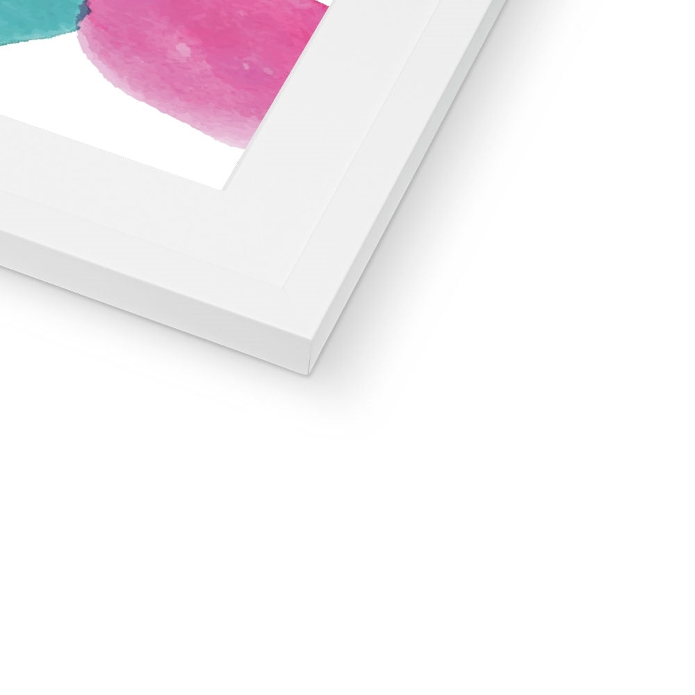 Be Brave Be Beautiful Be You Framed & Mounted Print